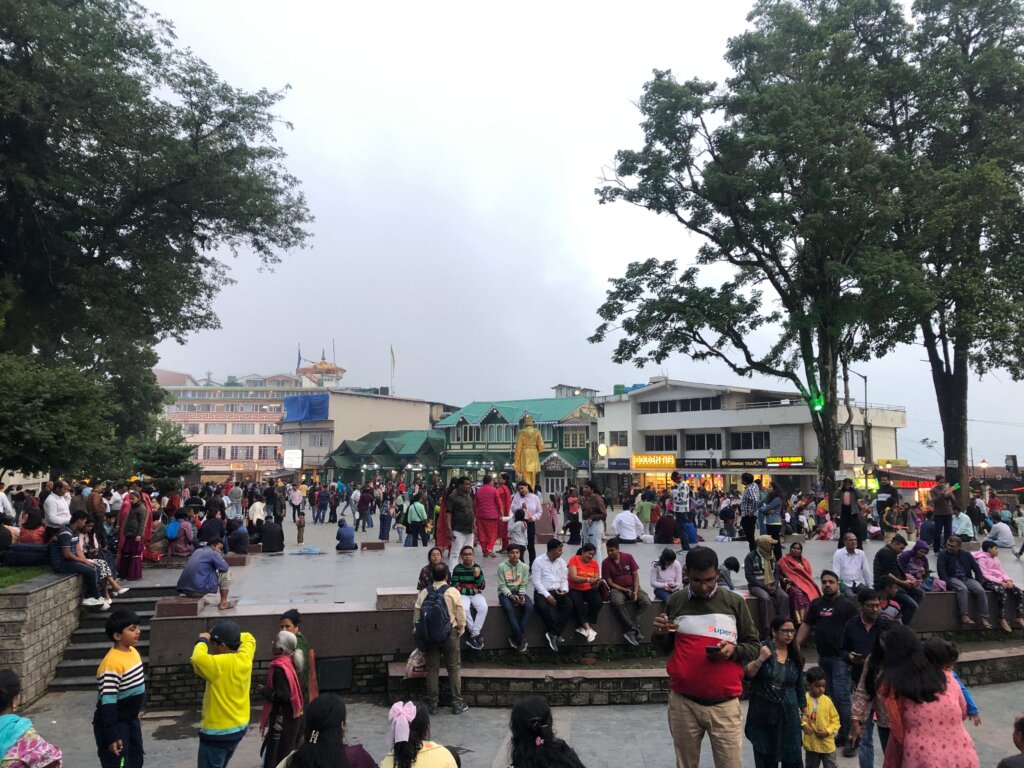Chowrasta, best place to visit in Darjeeling for Couples